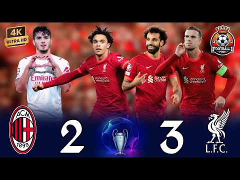 ليفربول ي سقط ميلان بثلاثية مثيرة بعد ريمونتادا درامية في أنفيلد ليفربول 3 2 ميلان 4K
