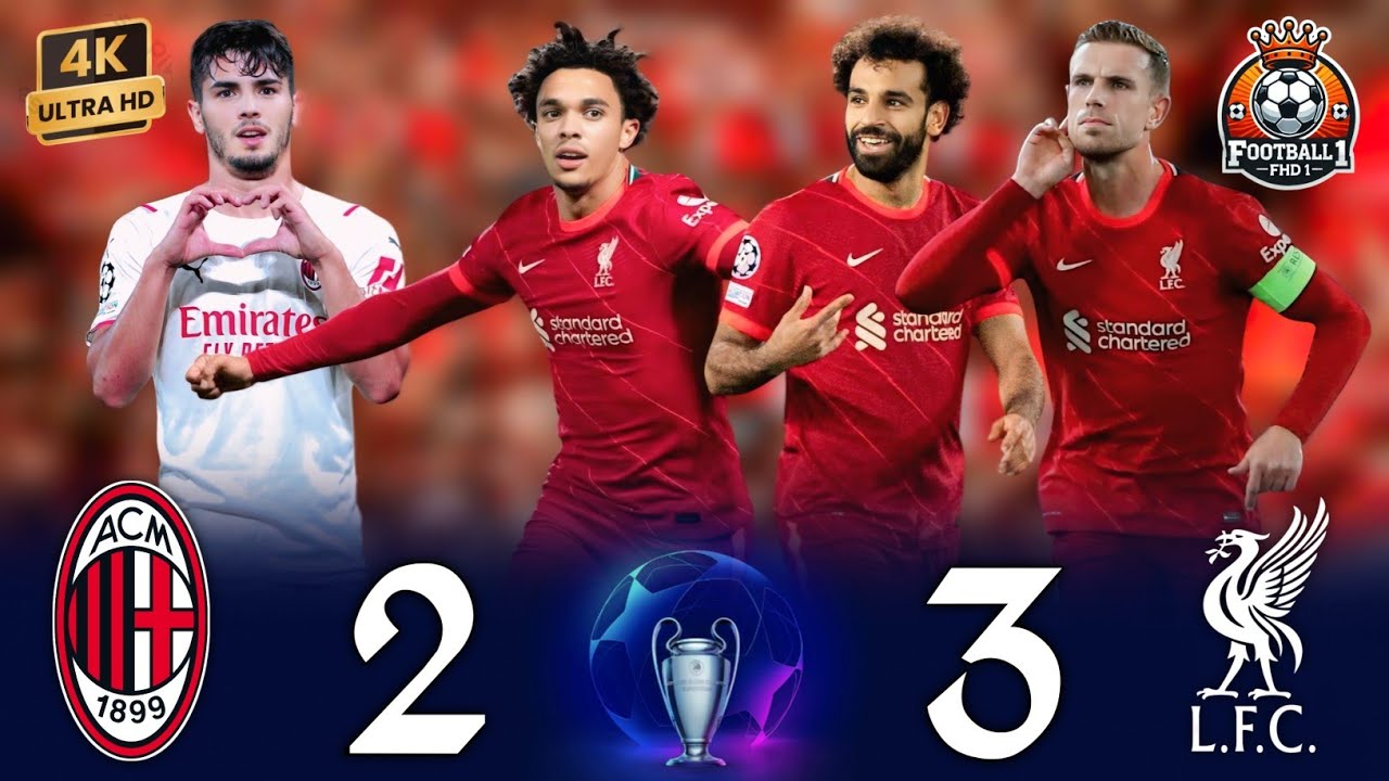 ليفربول يُسقط ميلان بثلاثية مثيرة بعد ريمونتادا درامية في أنفيلد 🥶⚡ ❯ ليفربول (3-2) ميلان ● 4K🔥🎬
