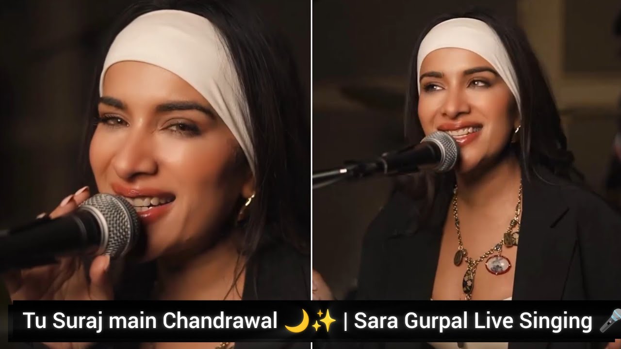 Tu Suraj Main Chandrawal 🌙✨ | Sara Gurpal Live Singing 🎤 