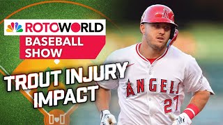 Mike Trout injury + friends & family draft reaction, surprises | Rotoworld Baseball Show (FULL SHOW)