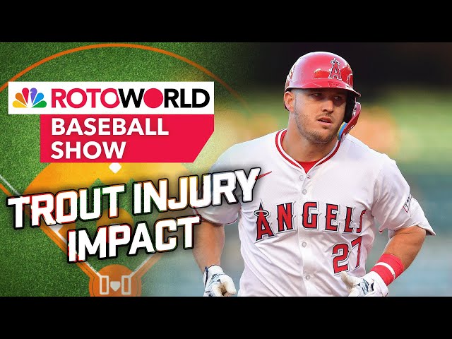 Mike Trout injury + friends & family draft reaction, surprises | Rotoworld Baseball Show (FULL SHOW)