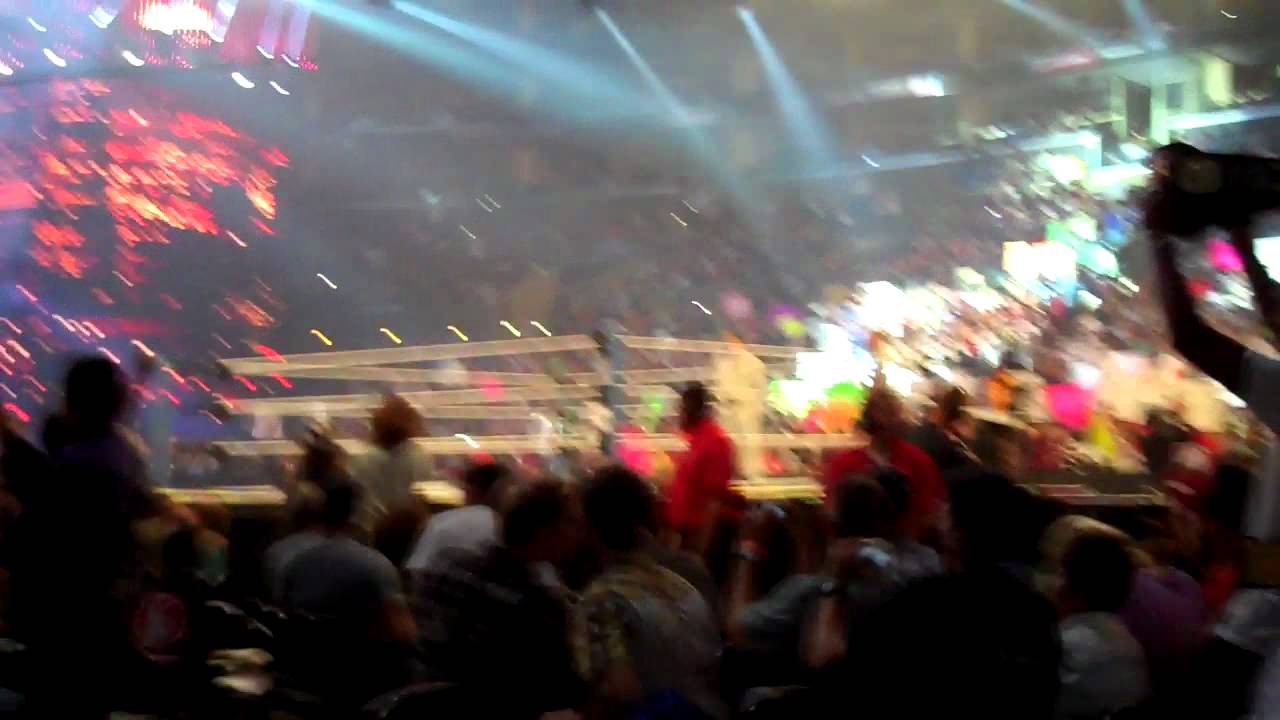 WWE Summerslam 2011 Pyro Live