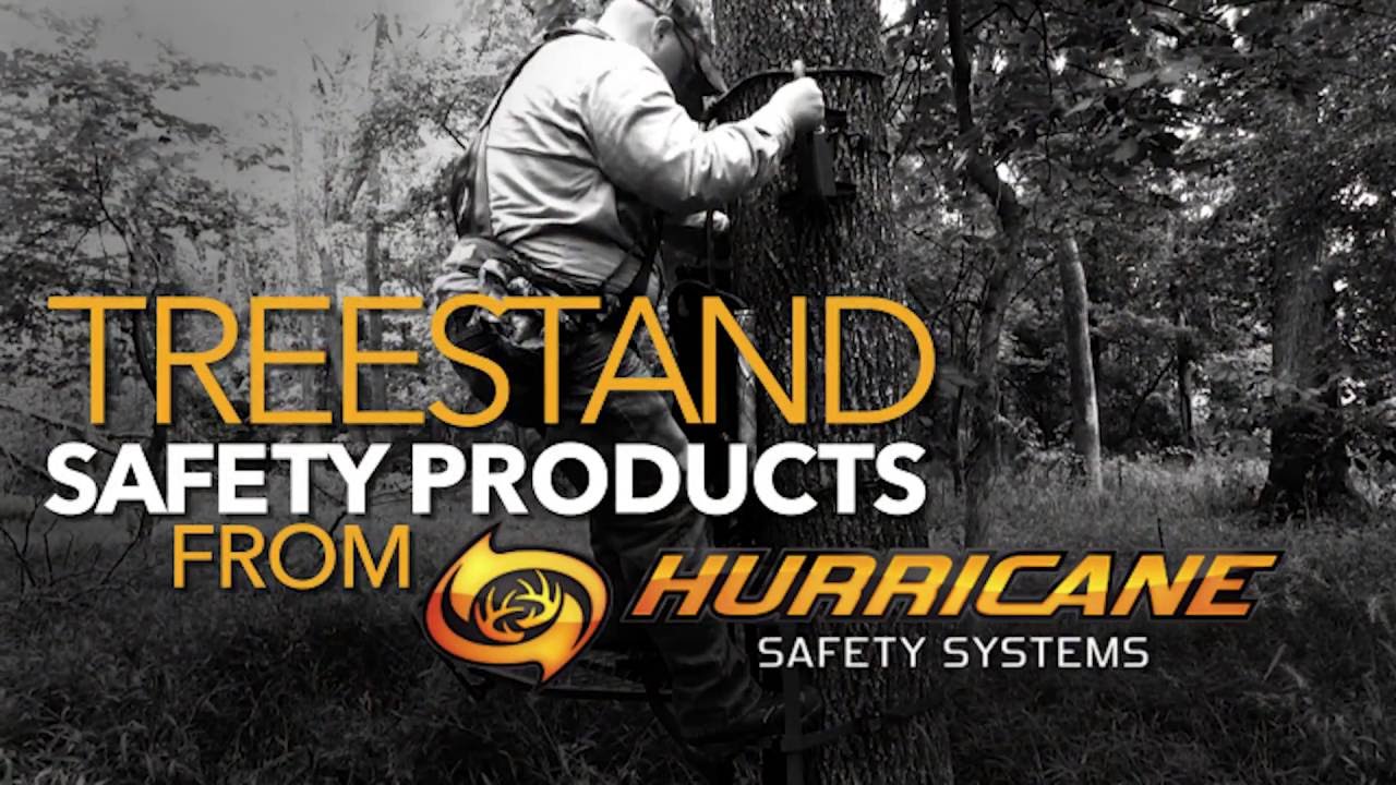 Treestand Safety Products from Hurricane Safety Systems - YouTube