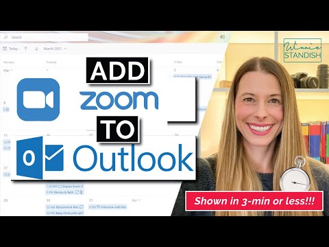 Video How To Integrate Zoom Into Outlook Calendar Tutorial... - youtube