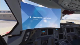 PS5 Pro / PSVR2 - MS Flight Sim 2024 VR - Barely Passing The Oversized Cargo Cert