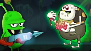 ОХОТА НА ЗОМБИ встретил РАДИОАКТИВНОГО ЗОМБАРЯ Мульт игра для детей Zombie Catchers