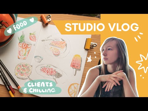 STUDIO VLOG | A commission, animating and a trip out in Edinburgh