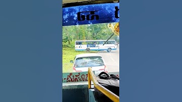 Kerala RTC 💪 കാടിലെ കേറുന്ന കൊമ്പൻ | ആനവണ്ടി #youtubeshorts #ആനവണ്ടി #tiktokvideo #bus #short