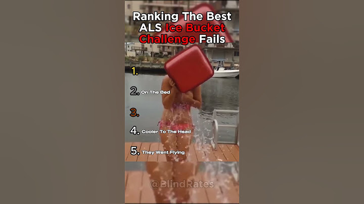 Ranking The Best ALS Ice Bucket Challenge Fails #ranking