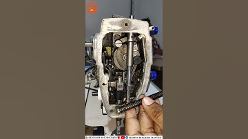 Sewing tools and tutorial 03 || Pressure bar rod adjustment #sewing_machine_master