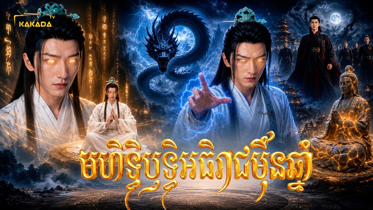 មហិទ្ធិឫទ្ធិអធិរាជម៉ឺនឆ្នាំ | មួយរឿងពេញចប់ | Chinese Full Movie | by @kakadatv