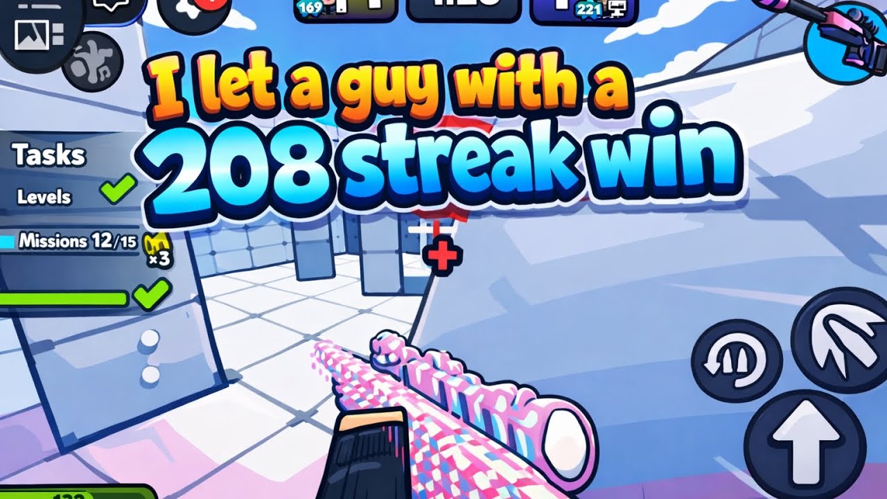 I let a guy keep he’s 208 win streak