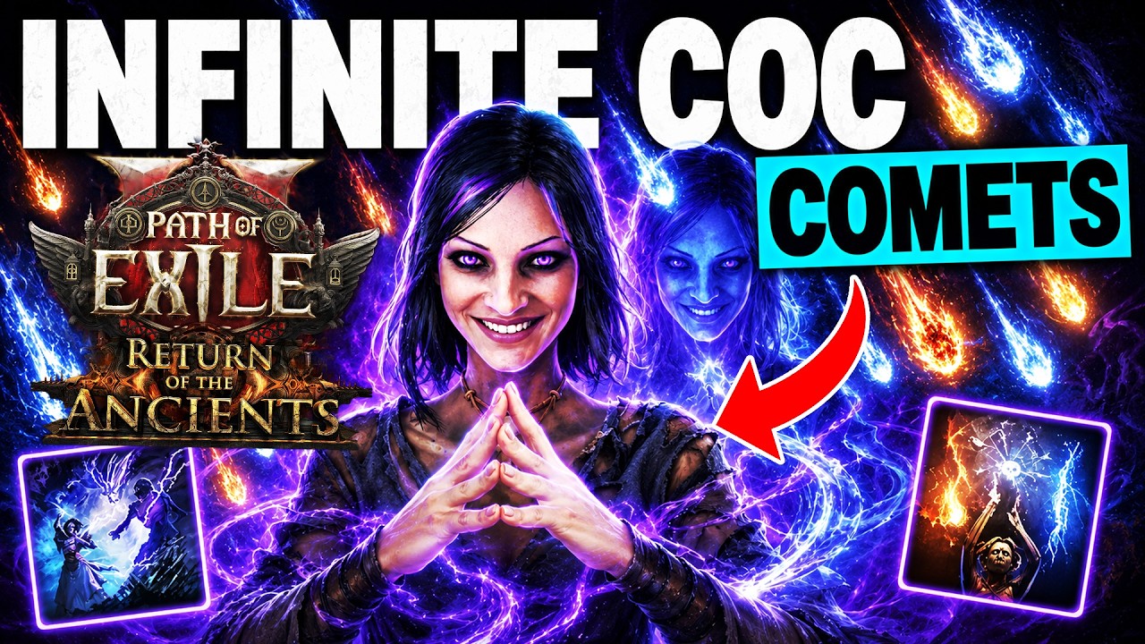 THE HIGHEST DAMAGE COC COMET BUILD IN 0.5! POE 2 Sorceress Build 0.5 (NEW META)