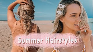 Easy Summer Hairstyles (Perfect for Travel!) - Kayley Melissa