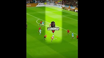 Is Jeremy Doku new Eden Hazard?💔🤕😍 #football #viral #shorts #goals #jeremydoku #edenhazard