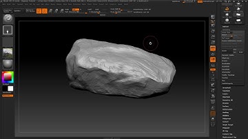 Building a Modular Rock in 3DSMAX and ZBrushPart 3