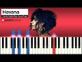 Havana - Camila Cabello | Piano tutorial + Partitura