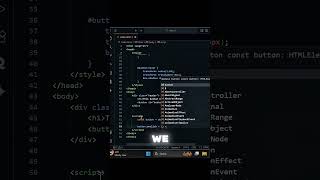 This JavaScript Button Changes Everything #coding #htmlcss #correctcoding #webdesign #programming