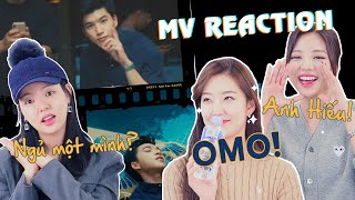 #김고은#유시은#권예지 CÔNG NHẬN TRAI ĐẸP KHI XEM hieuthuhai - ngủ một mình | MV REACTION