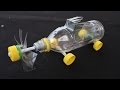 電動自動車を作る方法 ●  プラスチック瓶 ● 空気車