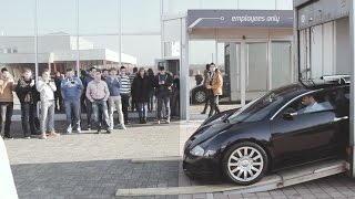 Bugatti Veyron vs Rimac Concept_One – unloading creates a stir at Rimac!