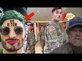 Soldiers heckled by racist lil btch  this happens