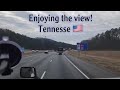 Driving in tennessee  enjoying the views usa tennessee travel ep13