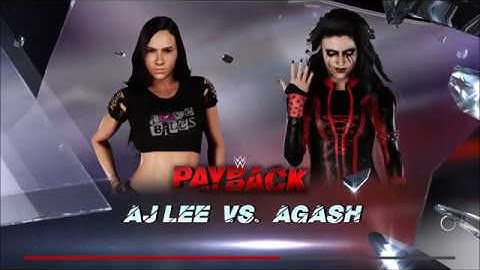 My WWE2k18 CAW Creation - AJ Lee