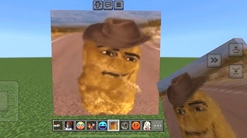 Multiple Cool Custom Nextbots Part 3 Minecraft PE (Rock on the Ground)...