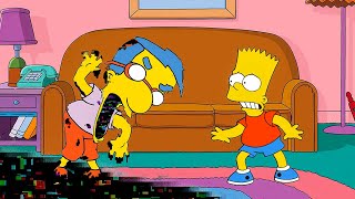 If the darkness took over Milhouse Van Houten (Learning with Pibby The Simpsons)