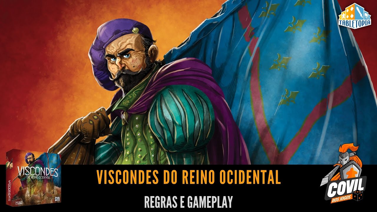 Covil dos Jogos - Regras e Gameplay Viscondes do Reino Ocidental  (Tabletopia) 