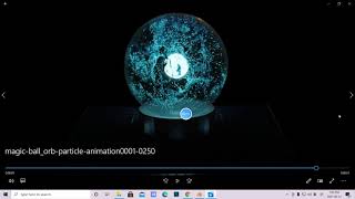 Blender Chinese tutorial: How to make a Sci-Fi Magic Ball ：Orb  Particle  Simulation科幻魔球的粒子模拟中文教程