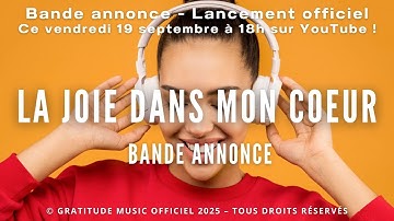 [BANDE ANNONCE] La joie dans mon cœur (REMIX) | [Original Song] | Louange chrétienne francophone
