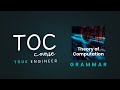 Grammar in Toc | Toc Complete Course for engineering exam | True Engineer