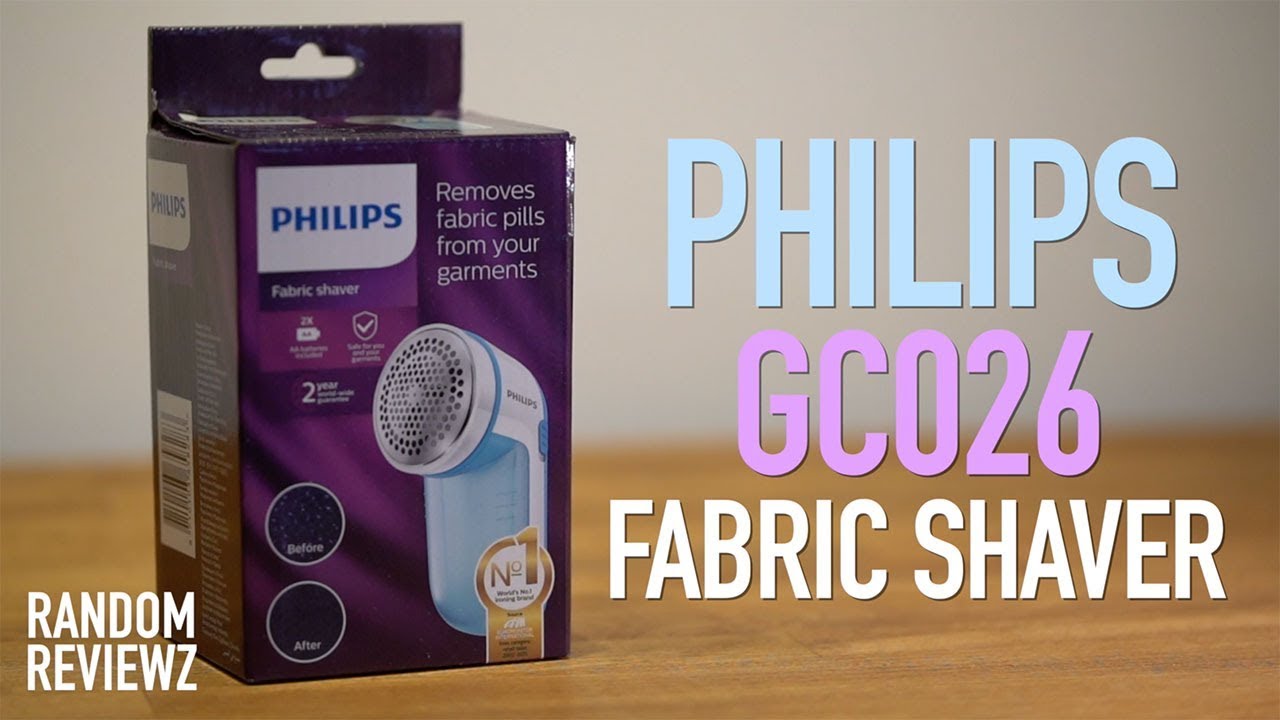 Philips Fabric Shaver In Black GC026/80