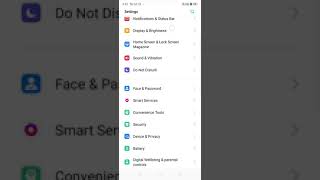 How to do app lock in oppo a1k screenshot 3