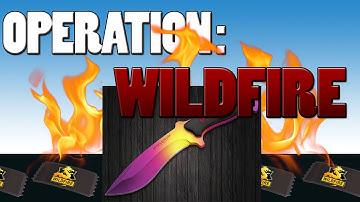 Operation Wildfire - New CS:GO Update Bowie knife, skins and new nuke!