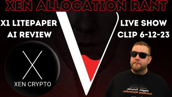 AI Crypto Review Ep 3.- $XEN an X1 Allocation Rant - Xen Ecosystem Shaken Up (Live Show Clip) $VMPX