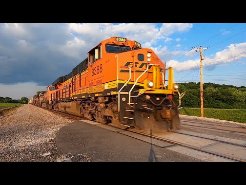 70MPH Trains on the BNSF Marceline Sub featuring UP, Amtrak, and a KCS Mexico Sub re-route!