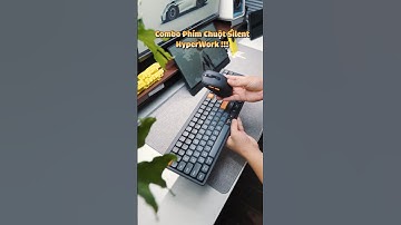 Combo bàn phím và chuột silent đến từ hyperwork #nghiensetup #banphimco