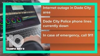 Dade City experiencing internet outages, according to police