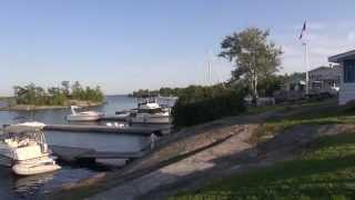 Boating At Henrys Fish Restaurant On Georgian Bay