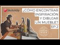 ¿Cómo encontrar inspiración y dibujar un mueble? | Diseño de mobiliario para carpinteros | Ep.2