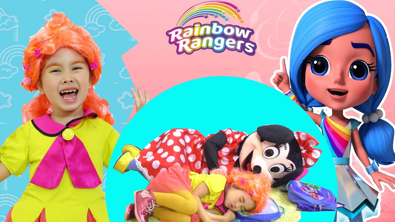 Mandy Rainbow Rangers Rainbow Rangers: Bonnie BB Blueberry and Mandy Orange dress up | Videos ...