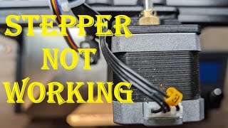 Stepper Motor Troubleshooting | Fix Your 3D Printer #ender3 #3dprinting