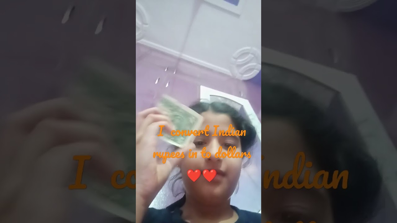 I convert Indian rupees in to dollars ️ ️ - YouTube convert indian rupees to cad