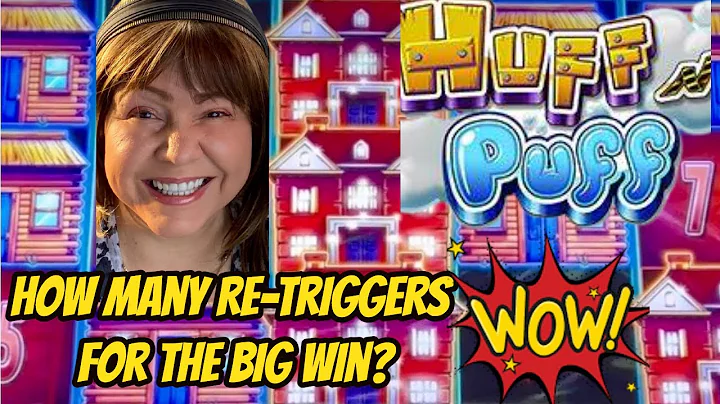 Crazy Huff N Puff Re Triggers! Big Win at Wynn