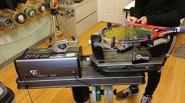 Time Lapse: How to String a Head Radical Pro Tennis Racquet