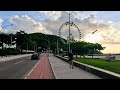 Orla de Balneário Camboriú de ponta a ponta