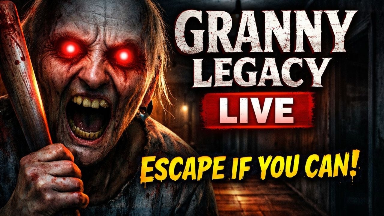 DON'T Open The Door in Granny at 3AM#grannygame #livegaming #shortslive